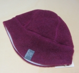 Mtze PICKAPOOH-Milan-Wollfleece-Baumwollfutter, 100% Bio-Wolle (kbT) u 100% Bio-Baumwolle, dahlia