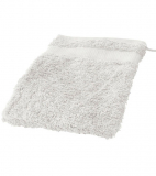 Cotonea Frottee Waschhandschuh, 100% Bio-Baumwolle (kbA), wei 16x21cm
