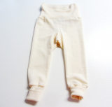 Cosilana Baby-Legging, 70% Bio-Wolle (kbT) und Seide, natur