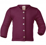 Engel Baby-Cardigan, 70% Wolle kbT 30% Seide, orchidee