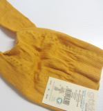 Gr�do Baby-Strumpfhose, 80% Bio-Wolle (kbT) u. 18% Bio-Baumwolle (kbA) 2% Elasthan, gelb
