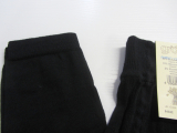 Grdo Damen Woll-Strick-Leggings, 80% Bio-Schurwolle(kbT) 18% Bio-Baumwolle(kbA) 2% Elasthan, schwarz