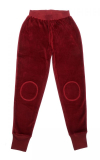 Leela-cotton Schlupf-Nicky-Hose lang, 100% Bio-Baumwollnicky (kbA), bordeaux