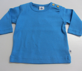 Leela cotton Shirt langarm, 100% Bio-Baumwolle (kbA), nordischblau