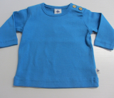 Leela cotton Shirt langarm, 100% Bio-Baumwolle (kbA), nordischblau
