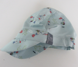 Mütze mit Schild, PICKAPOOH-Rico, 100% Bio-Baumwolle (kbA), hellblau Ritter