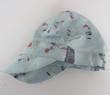 Mtze mit Schild, PICKAPOOH-Rico, 100% Bio-Baumwolle (kbA), hellblau Ritter