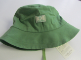 Mütze mit Krempe und Tunnelzug,  PICKAPOOH-Fischerhut UV 60, 100% Bio-Baumwolle (kbA), green tea