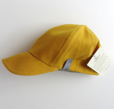 Mütze mit Schild, PICKAPOOH-Cap UV 60, 100% Bio-Baumwolle (kbA), golden yellow
