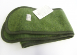 Pickapooh Kinder-Schal, 100% Bio-Wollfleece (kbT), grn-melange