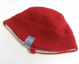 Mütze PICKAPOOH-Milan-Baumwollfutter, 100% Bio-Wollwalk (kbT), red