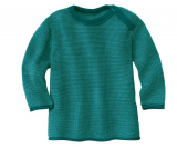 Disana Baby Strickpulli, 100% Bio-Wolle(kbT), pacific-lagoon
