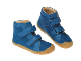 Disana Wollfilz-Klettstiefel mit Kautschuk-Sohle, 100% Bio-Wollfilz, 100% Natur-Kautschuk, marineblau