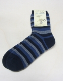 Grdo Frottee-Socken, 98%Bio-Baumwolle(kbA) u. 2% Elasthan, marine-jeans