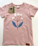 Walkiddy Shirt kurzarm, 90% Bio-Baumwolle(kbA), 5% Elasthan, rosa Blte