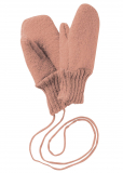 Disana Wollwalk Fustlinge, 100% Bio Wolle (kbT), ros