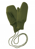 Disana Wollwalk Fustlinge, 100% Bio Wolle (kbT), oliv