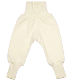 Cosilana Baby-Hose lang, 60% Bio-Wolle(kbT) u. 40% Bio-Baumwolle (kbA), natur