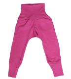 Cosilana Baby-Leggings m. Bund, 70% Bio-Wolle (kbT) und Seide, pink