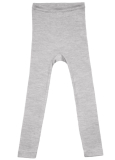 Cosilana Kinder-Leggings, 70% Bio-Wolle (kbT) und Seide, grau meliert