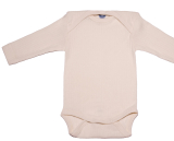Cosilana Body langarm, 45% Bio-Baumwolle, 35% Bio-Wolle und 20% Seide, natur