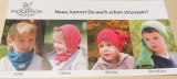 Pickapooh Schlauchtuch Strunzl, 70% Bio-Wolle (kbT) u. Seide, dijon