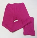 Cosilana Leggings, 70% Bio-Wolle (kbT) und Seide, pink